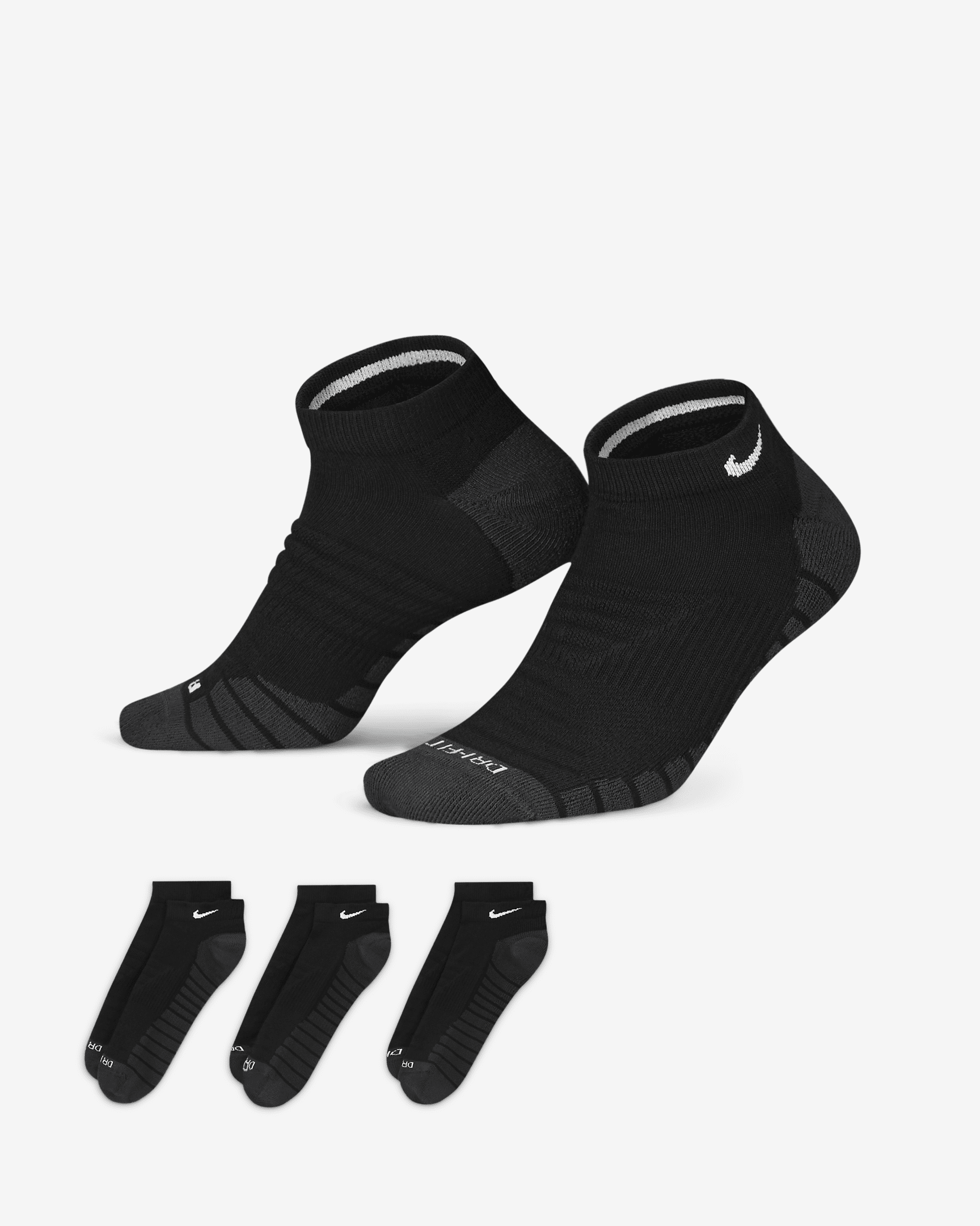 NIKE EVERYDAY MAX CUSHIONED NO-SHOW SOCKS